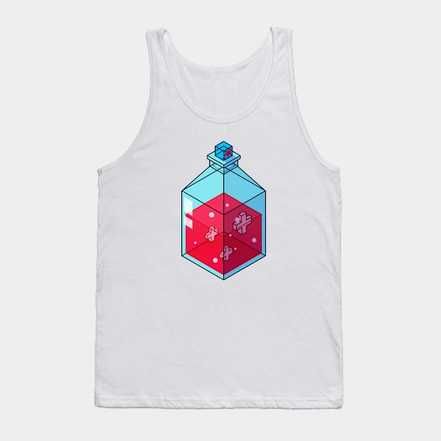 Health Potion Tank Top by seerlight